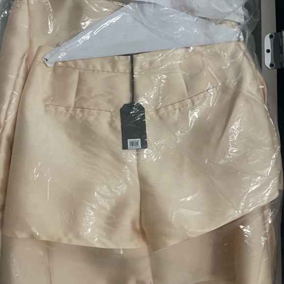 ALL SAINTS Blazer/short set. Satin (taffeta) - Picture 5 of 9